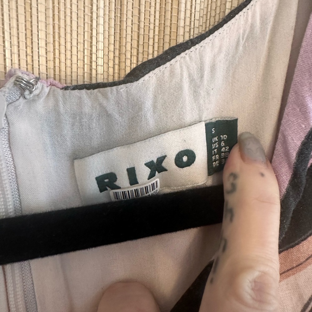 Rixo linen Top - Picture 4 of 4